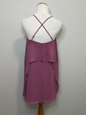 Lauren Plum Purple Chiffon